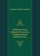 Williams Verse Collected from Her Undergraduate Publications;, Frederic Miller Smedley 