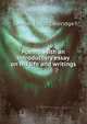 Poems. With an introductory essay on his life and writings, Samuel Taylor Coleridge 