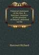 Financial statement of the Hon. R. Harcourt, treasurer of the province of Ontario, delivered on the, Harcourt Richard 