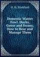 Domestic Watter Fowl. Ducks, Geese and Swans. How to Rear and Manage Them., H. H. Stoddard 