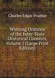 Winning Orations of the Inter-State Oratorical Contests, Volume I (Large Print Edition), Charles Edgar Prather 