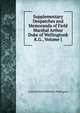 Supplementary Despatches and Memoranda of Field Marshal Arthur Duke of Wellingtonk K.G., Volume I, Arthur Richard Wellesley Wellington 