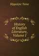 History of English Literature, Volume I, Taine Hippolyte 