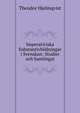 Imperativiska Substantivbildningar i Svenskan: Studier och Samlingar, Theodor Hjelmqvist 