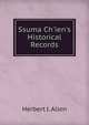 Ssuma Ch'ien's Historical Records, Herbert J. Allen 