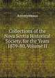 Collections of the Nova Scotia Historical Society, for the Years 1879-80, Volume II, Heinrich Kretschmayr 