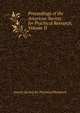 Proceedings of the American Society for Psychical Research, Volume II, Americ Society for Psychical Research 
