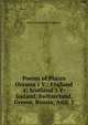 Poems of Places Oceana 1 V.; England 4; Scotland 3 V: Iceland, Switzerland, Greece, Russia, Asia, 3, Henry Wadsworth Longfellow 