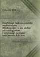 Hughlings Jackson und die motorischen Rindencentren im Lichte physiologischer Forschung: Gelesen in (German Edition), Eduard Hitzig 