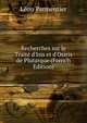Recherches sur le Trait? d'Isis et d'Osiris de Plutarque (French Edition), Leon Parmentier 