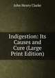 Indigestion: Its Causes and Cure (Large Print Edition), John Henry Clarke 