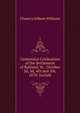 Centennial Celebration of the Settlement of Rutland, Vt., October 2d, 3d, 4th and 5th, 1870: Includi, Chauncy Kilborn Williams 
