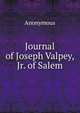 Journal of Joseph Valpey, Jr. of Salem, Heinrich Kretschmayr 
