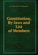 Constitution, By-laws and List of Members, D.C. Ohio society of Washington 