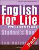 English for Life: Pre-intermediate. Student's Book with MultiROM Pack General English four-skills course for adults, Hutchinson, Tom 