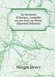 Le Serment d'Horace, com?die en un Acte en Prose (Spanish Edition), Murger Henry 