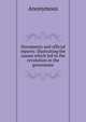 Documents and official reports: illustrating the causes which led to the revolution in the governmen, Heinrich Kretschmayr 