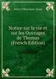 Notice sur la vie et sur les Ouvrages de Thomas (French Edition), Pierre Tiffon Saint -Surin 