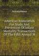 American Association For Study And Prevention Of Infant Mortality Transactions Of The Fifth Annual M, Heinrich Kretschmayr 