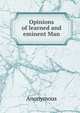 Opinions of learned and eminent Man, Heinrich Kretschmayr 
