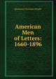 American Men of Letters: 1660-1896, Henrietta Christian Wright 