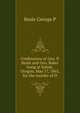 Confessions of Geo. P. Beale and Geo. Baker hung at Salem, Oregon, May 17, 1865, for the murder of D, Beale George P 