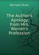 The Author's Apology from Mrs. Warren's Profession, George Bernard Shaw 