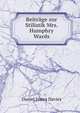 Beitrage zur Stilistik Mrs. Humphry Wards, Daniel James Davies 