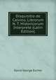 Disquisitio de Calvino, Librorum N. T. Historicorum Interprete (Latin Edition), David George Escher 