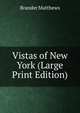 Vistas of New York (Large Print Edition), Matthews Brander 