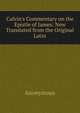 Calvin's Commentary on the Epistle of James: New Translated from the Original Latin, Heinrich Kretschmayr 
