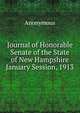 Journal of Honorable Senate of the State of New Hampshire January Session, 1913, Heinrich Kretschmayr 
