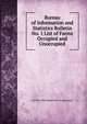 Bureau of Information and Statistics Bulletin No. 1 List of Farms Occupied and Unoccupied, S of New York Department of Agriculture 