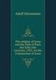 The religion of Jesus and the faith of Paul, the Selly Oak Lectures, 1923, on the Communion of Jesus, Adolf Deissmann 