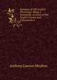 Synopsis of Old English Phonology: Being a Systematic Account of Old English Vowels and Consonants a, Anthony Lawson Mayhew 
