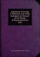 Argument of George S. Boutwell, one of the managers on the part of the House of Representatives befo, States. President (1865-1869 : A. Johnso 