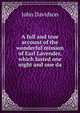 A full and true account of the wonderful mission of Earl Lavender, which lasted one night and one da, John Davidson 