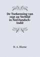 De Toekenning van regt op Verblijf in Neerlandsch-Indie, H. A. Blume 