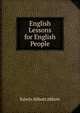 English Lessons for English People, Abbott, Edwin Abbott, 1838-1926 