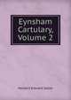 Eynsham Cartulary, Volume 2, Herbert Edward Salter 