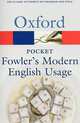 OPR:POCKET FOWLER'S MODERN ENG USAGE 2ED, Robert Allen 