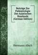 Beitrage Zur Palaontologie Des Asiatischen Russlands (German Edition), Hermann Abich 
