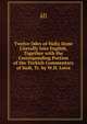 Twelve Odes of Hafiz Done Literally Into English, Together with the Corresponding Portion of the Turkish Commentary of Sudi, Tr. by W.H. Lowe, afi 