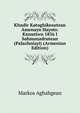 Khndir Katoghikosutean Amenayn Hayots: Knnutiwn 1836 I Sahmanadrutean (Palazhniayi) (Armenian Edition), Markos Aghabgean 