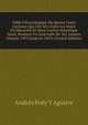 Table Chronologique De Quatre Cents Cyclones Qui Ont S?vi Dans Les Indes Occidentales Et Dans L'oc?an Atlantique Nord: Pendant Un Intervalle De 362 Ann?es (Depuis 1493 Jusqu'en 1855) (French Edition), Andres Poey Y Aguirre 
