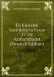 En Kinesisk Vaerldskarta Fraan 17. De Aarhundradet (Swedish Edition), Karl Jakob Mauritz Ahlenius 