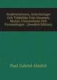 Studentminnen; Anteckningar Och Tidsbilder Fran Hemmet, Skolan, Universitetet Och Forsamlingen . (Swedish Edition), Paul Gabriel Ahnfelt 