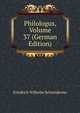 Philologus, Volume 37 (German Edition), Friedrich Wilhelm Schneidewin 