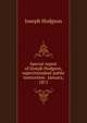 Special report of Joseph Hodgson, superintendent public instruction . January, 1871, Joseph Hodgson 