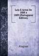 Leis E Actos De 1888 a 1889 (Portuguese Edition), Alagoas 
